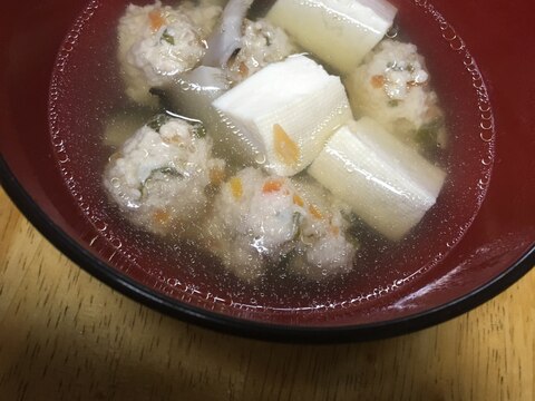 鶏団子汁